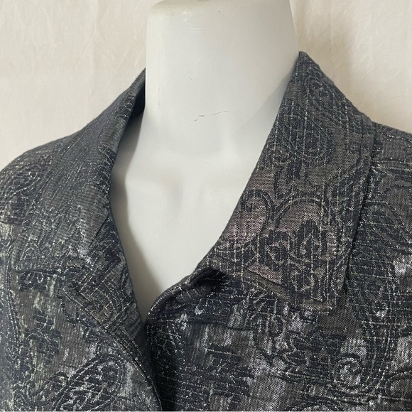 Alfred Dunner dark blue jacket size 8P - Picture 5 of 9